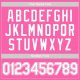 Custom Pink White Authentic Baseball Jersey